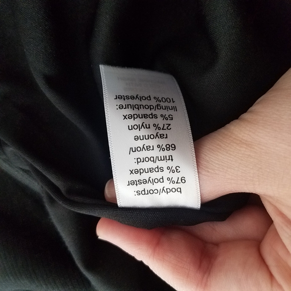 Maurice's Black Sparkly Dress - Picture 3 of 5